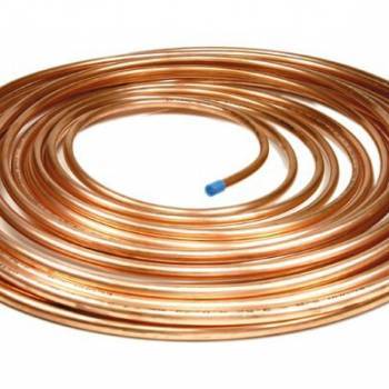 Tubo de cobre